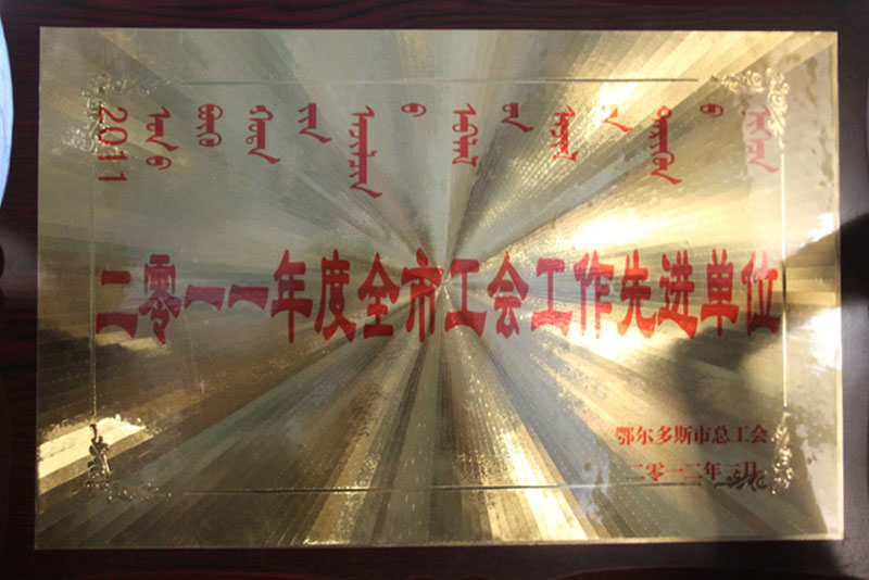 2011鄂市工会先进单位
