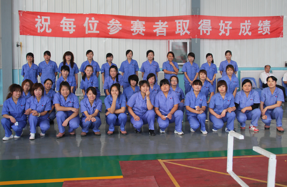 2010年8月天车工技能比武
